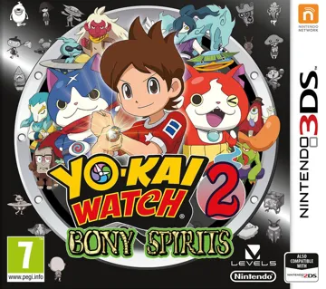 Yo-Kai Watch 2 - Bony Spirits (Australia) box cover front